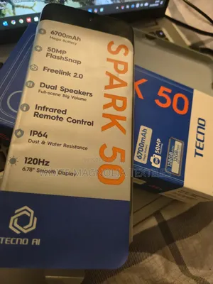 Tecno Spark 50 128GB Gray