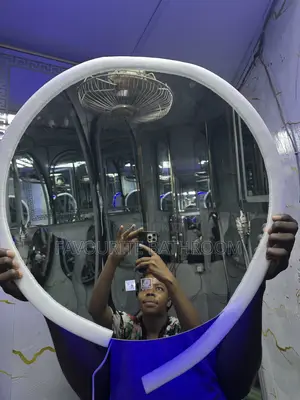 60x60 Frameless LED Mirror with Human Sensor