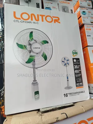 16 Inch Lontor Rechargeable Fan