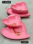 Brand New Plastic Tray & Bowl Set - 1