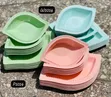 Brand New Plastic Tray & Bowl Set - 5