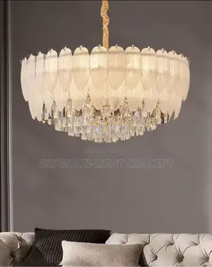 French Luxury Crystal Chandelier Pendant Lamp