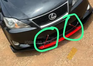 Universal Car Front Bumper Lip Splitter tare da Support Rods (Jaja)