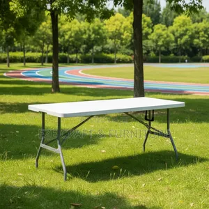 6ft Rectangular Folding Banquet Table