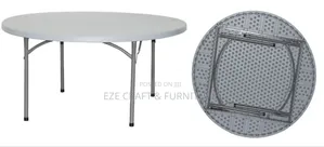 Bluebow 5ft Round Banquet Folding Table