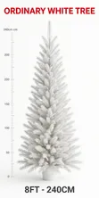 Ordinary White Christmas Tree - Pre-Decorated - 2