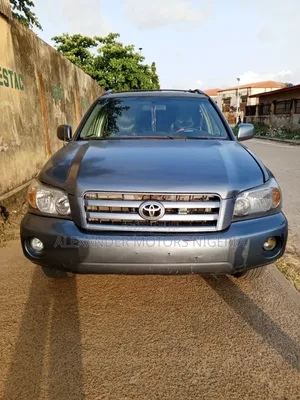 Toyota Highlander V6 2005 Blue
