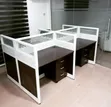 4-Gurin Teburin Aiki - Kayan Ofis na Modular - 1