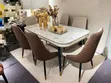 6-Seater Rectangular Marble Dining Set - 2