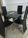 4Seaters Modern Dining Set - Fatar Jikin Mutum - 4