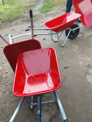 Heavy-Duty Concrete Wheelbarrow