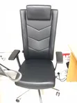 Boss Office Products Chevron High-Back Executive Chair - 1