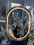 80x60cm LED Mirror with Frame - 2