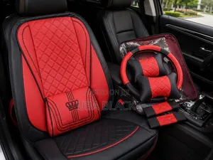 Premium Smiley Face Leather Seat Covers