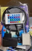 RGB LED Strip Light da Remote Control don Gyaran Daki - 1