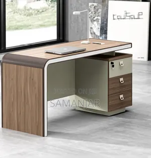 Modern Executive Curve Desk - 1.4m