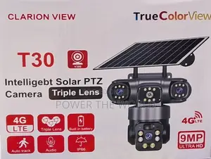 Power the World Solar PTZ CCTV Camera
