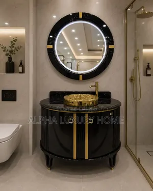 Luxury Bathroom Cabinet with Mirror