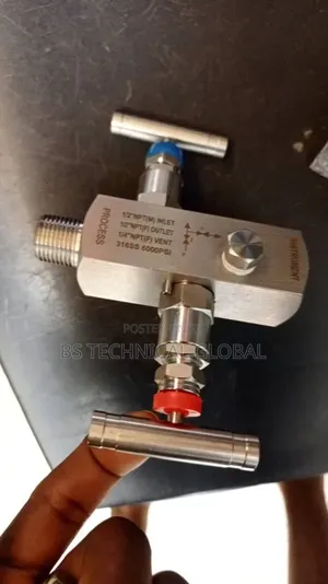 1/2" Block and Bleed Valve - Brand New