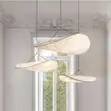 Silk Curved Diffuser LED Pendant Light - 3
