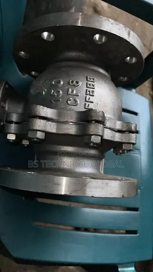4" x 150 Bakin Karfe Ball Valve