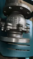 4" x 150 Bakin Karfe Ball Valve - 1