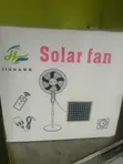 Air Vent Solar Standing Fan - 2