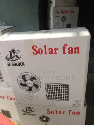 Brand New Solar Standing Fan with Panel