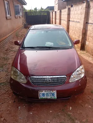 Toyota Corolla Sedan 2005 Red