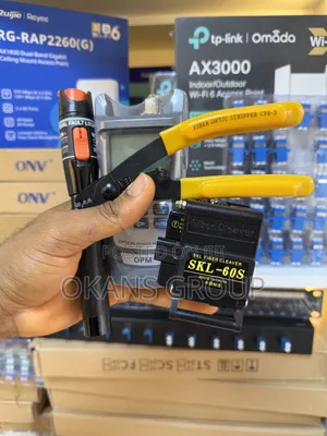 Fiber Optic Tool Kit: Cleaver, Stripper, VFL, Power Meter