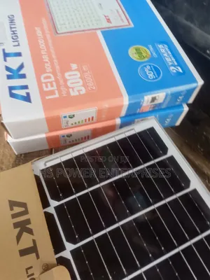 500W AkT Solar Floodlight with Separate Panel