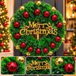 40cm Kirsimeti Wreath - 1