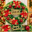 40cm Kirsimeti Wreath - 4