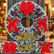 40cm Kirsimeti Wreath - 5
