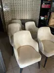 Home Interiors Dining Chairs (Set of 5) with Free Refurbishment Table - 1