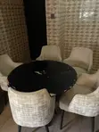 Home Interiors Dining Chairs (Set of 5) with Free Refurbishment Table - 4