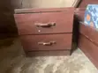 6x6 Foam Mattress & Bed Frame with Bedside Tables - 1