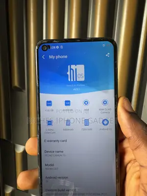 Tecno Camon 15 64GB Gray