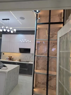 Luxury Kitchen Cabinet with Island