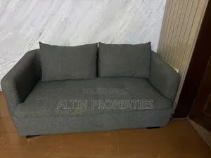 6 Seater Gray Sofa Set