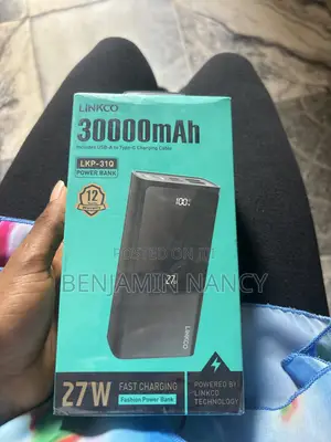 Linkco 30000mAh Power Bank with Free Charger