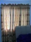 Home Interiors Curtains and Poles (Used) - 1
