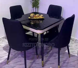 Royal Dining Set - Rectangular, Seats 4, Brand New