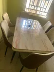 Turkish Marble Dining Set (6-Seater) - 2
