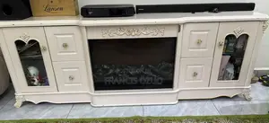 Home Interiors TV Console - White