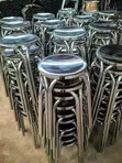 Kitchen Stainless Steel Stool - 3
