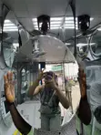 60x45cm Oval Plain Mirror - 2