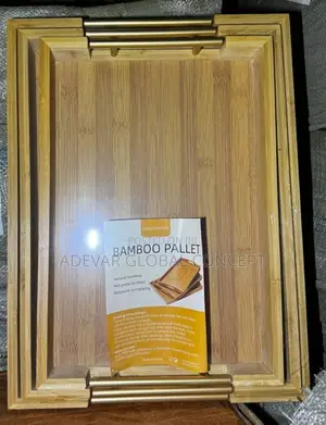 3-in-1 Bambu Rectangle Wooden Tray Set