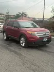Ford Explorer 2013 Maroon - 3