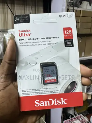 SanDisk 128GB Camera Memory Card